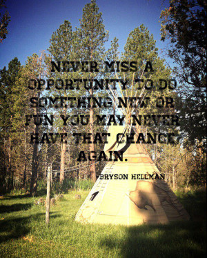 Country western life opportunity quote