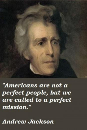 Andrew jackson famous quotes 1