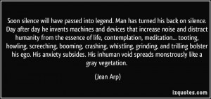 ... bolster his ego. His anxiety subsides. His inhuman void spreads