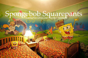 spongebob squarepants spongebob squarepants bedroom cute want it ...