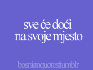 Bosnian Quotes | We Heart It