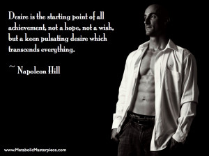 Motivational Fitness Quote from Napolean Hill
