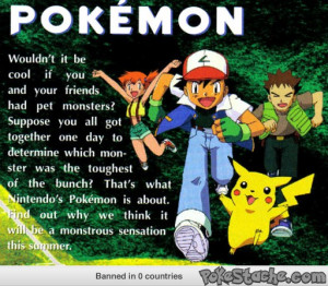 Pokemon Quotes About Life Best description of pokemon