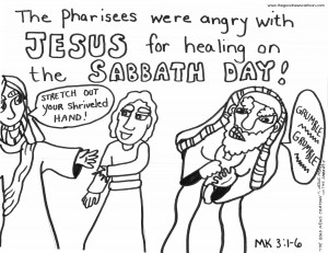 often muse at how jesus pushed the issue of the sabbath within the ...