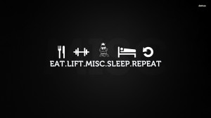 , misc, sleep repeat wallpaper 1280x800 Eat, lift, misc, sleep repeat ...