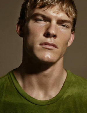 Alan Ritchson Actor Poses...