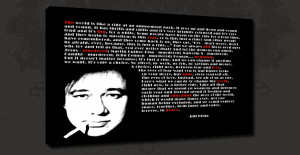 Bill Hicks Iconic Quote Music Canvas Print Pop Art Poster Many Sizes