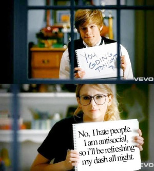 funny, geek, girl, quotes, taylor swift - inspiring picture on Favim ...