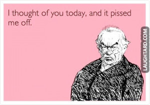 thought of you today