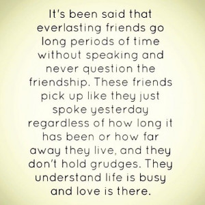 True Friendship, Everlasting Friends