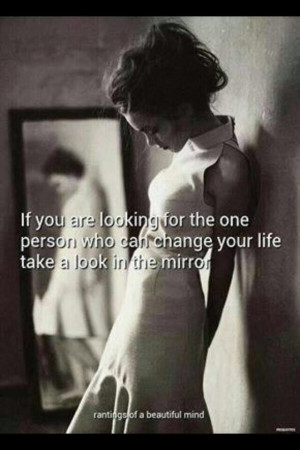 Look in the mirror