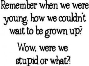 don't want to grow up!!