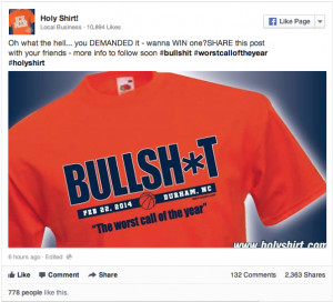 Syracuse New Bullsh*t T-shirts With Boeheim Quote (Photo)