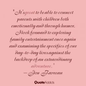 both emotionally and through humor. I look forward to exploring family ...