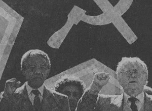 Nelson Mandela alongside Jewish Communist, Joe Slovo
