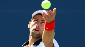 NEW YORK: Top-seeded Novak Djokovic saved seven of eight break points ...