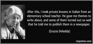 More Grazia Deledda Quotes