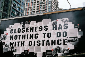 Closeness has nothing to do with distance.