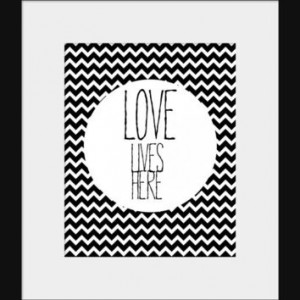 Printable Wall Art- Digital Prints- Home Decor- Quote Print-Love Lives ...