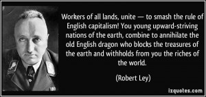 Workers of all lands, unite — to smash the rule of English ...