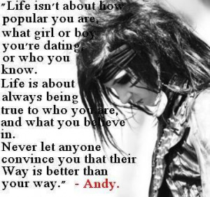 andy sixx quote