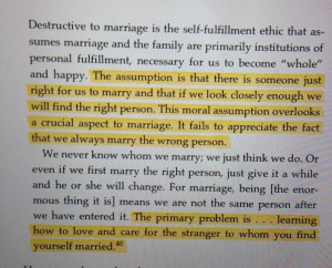 ... find yourself married ~ ‘The Meaning of Marriage’ by Tim Keller