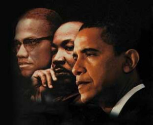 ... Guardian: Top trio: Malcolm X, Martin Luther King and Barack Obama