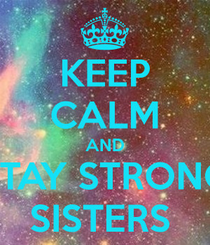 Keep Calm And Stay Strong...