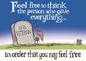 not just this Memorial Day, be every day.