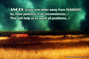 Have Patience To Avoid Problems