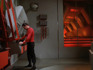 Scotty Star Trek Engine Room A view into the impulse engine