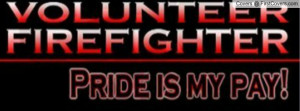 volunteer firefighter cover