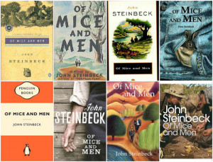 teachingliteracy:Of Mice and Men book covers (by oldhatter)