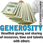 ... Sakhawat): The power of giving (Generosity Quotes, Generosity Sayings