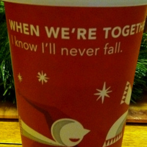 the gospel on a starbucks cup!!