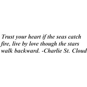 Charlie St Cloud Quote