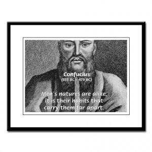 Gifts > Chinese Philosophy: Confucius Quote & Picture