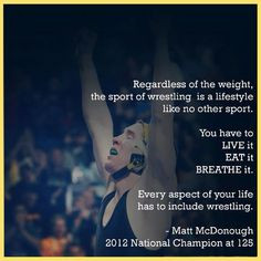 Matt MCDonough 2012 NCAA Champion from Iowa. More