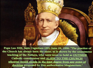 Pope Leo XIII, Satis Cognitum