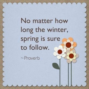 Can't wait for spring!