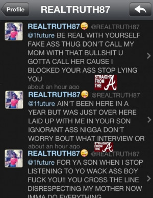 ... in Future’s latest baby mama drama, check out her twitter rant