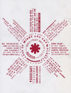 RED HOT CHILI PEPPERS LYRICS ⇢ OVER FUNK | Red Hot Chili Peppers