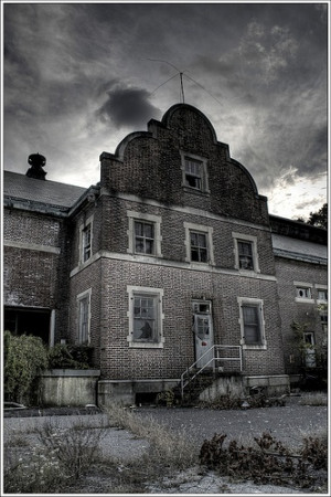 Abandoned Asylum. It's almost Halloween and I'm feeling morbid.