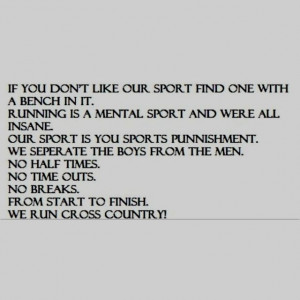 Cross Country Quotes For Girls