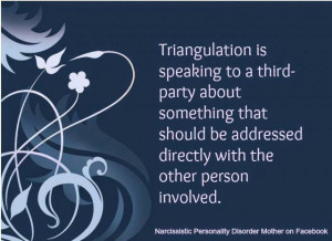 The Triangulation of Gossip