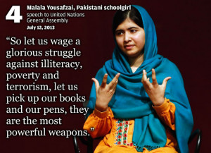 Best Quotes in 2013: Malala Yousafzai
