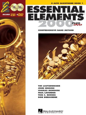 Show details for Essential Elements 2000 Book 1 W/DVD - Alto Sax