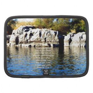 Bible Verses Quote about Trust Proverbs 3:5-6 Organizers