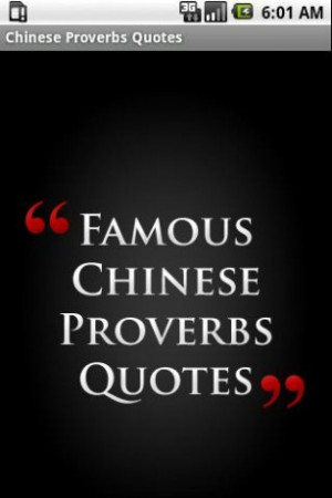 View bigger - Chinese Proverbs Quotes for Android screenshot
