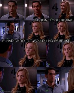 Sarah imitating Chuck's flash faces... one of my favorite moments ...